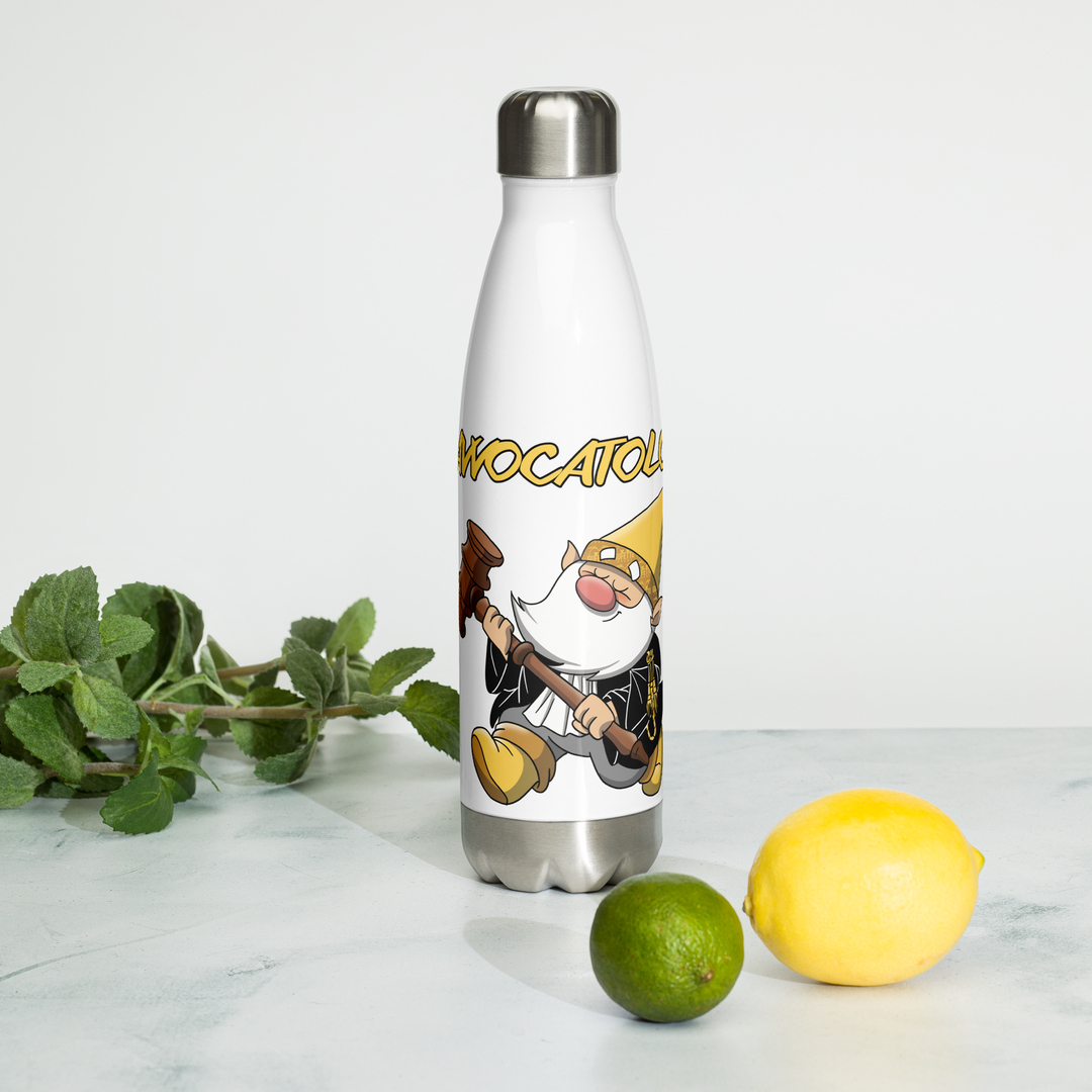 Borraccia in acciaio inossidabile AVVOCATOLO - Gufetto Brand