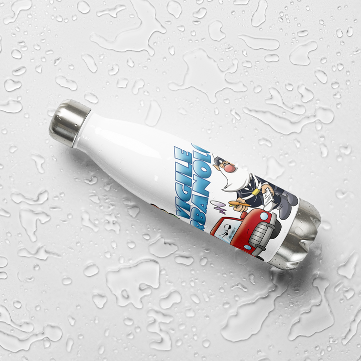 Borraccia in acciaio inossidabile VIGILE URBANOLO - Gufetto Brand