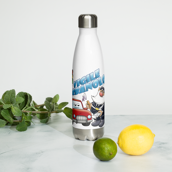 Borraccia in acciaio inossidabile VIGILE URBANOLO - Gufetto Brand