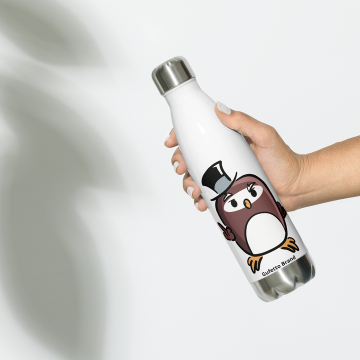 Borraccia in acciaio inossidabile GUFETTO FUCK - Gufetto Brand