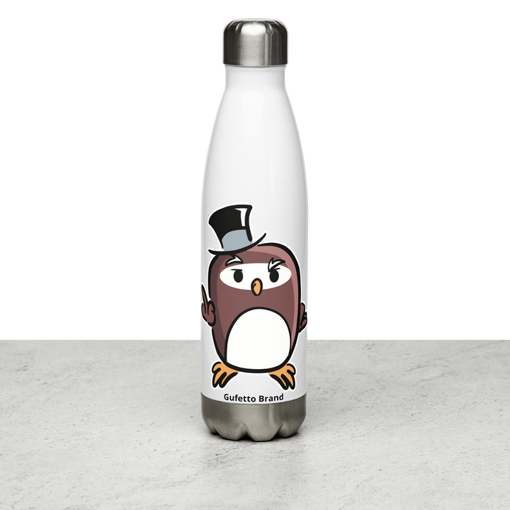 Borraccia in acciaio inossidabile GUFETTO FUCK - Gufetto Brand