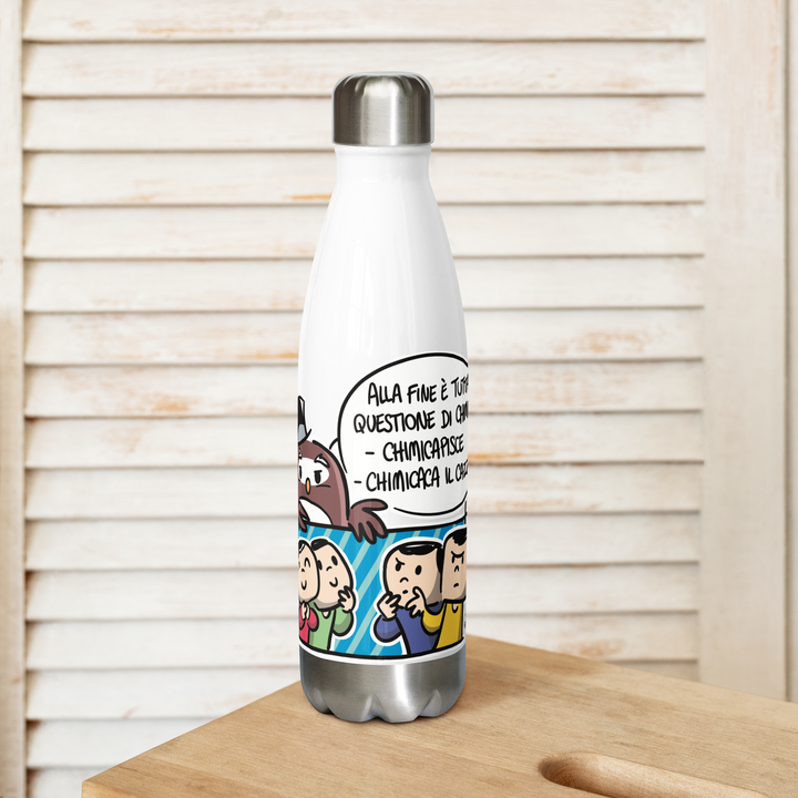 Borraccia in acciaio inossidabile CHIMICA - Gufetto Brand