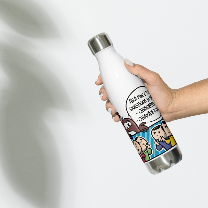 Borraccia in acciaio inossidabile CHIMICA - Gufetto Brand