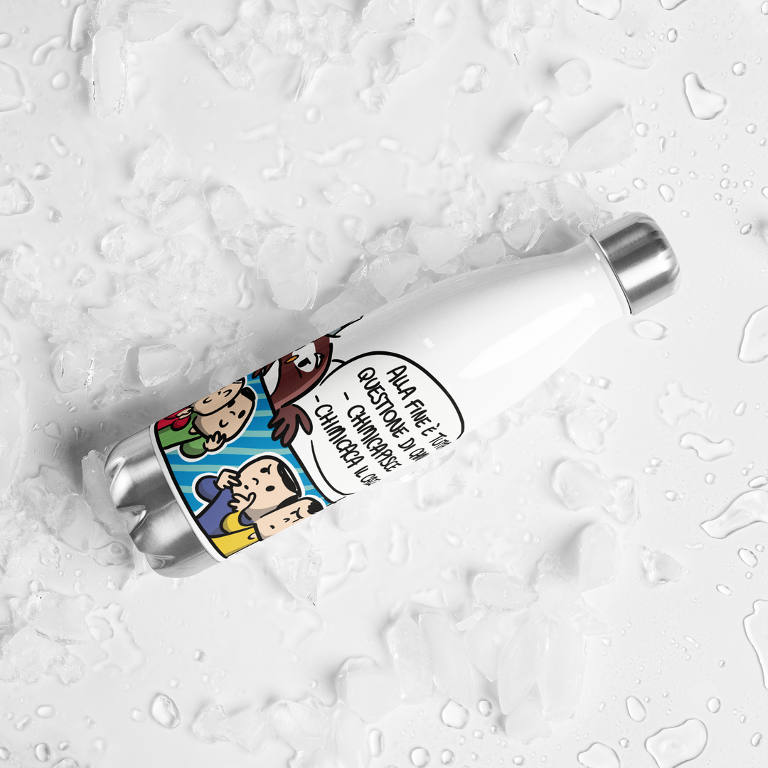 Borraccia in acciaio inossidabile CHIMICA - Gufetto Brand