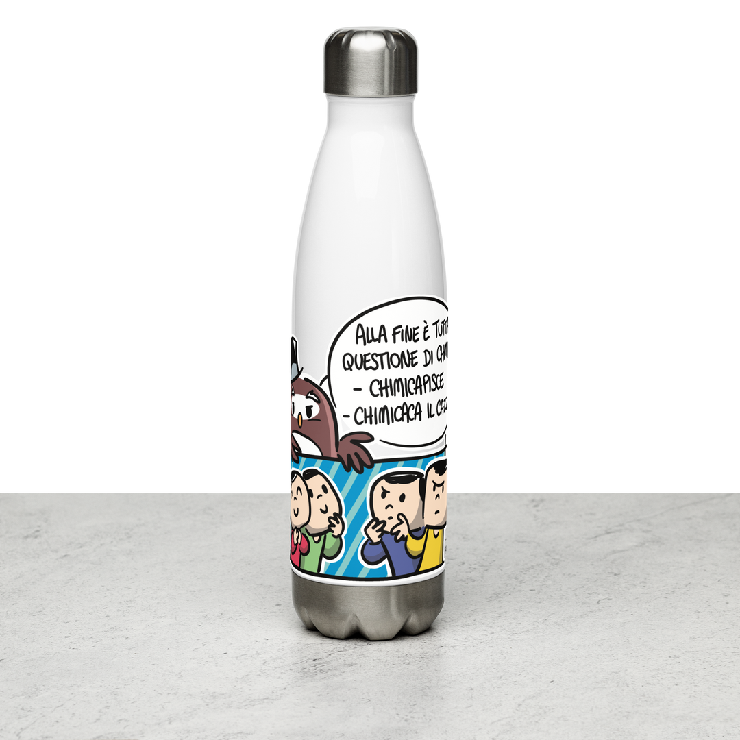 Borraccia in acciaio inossidabile CHIMICA - Gufetto Brand