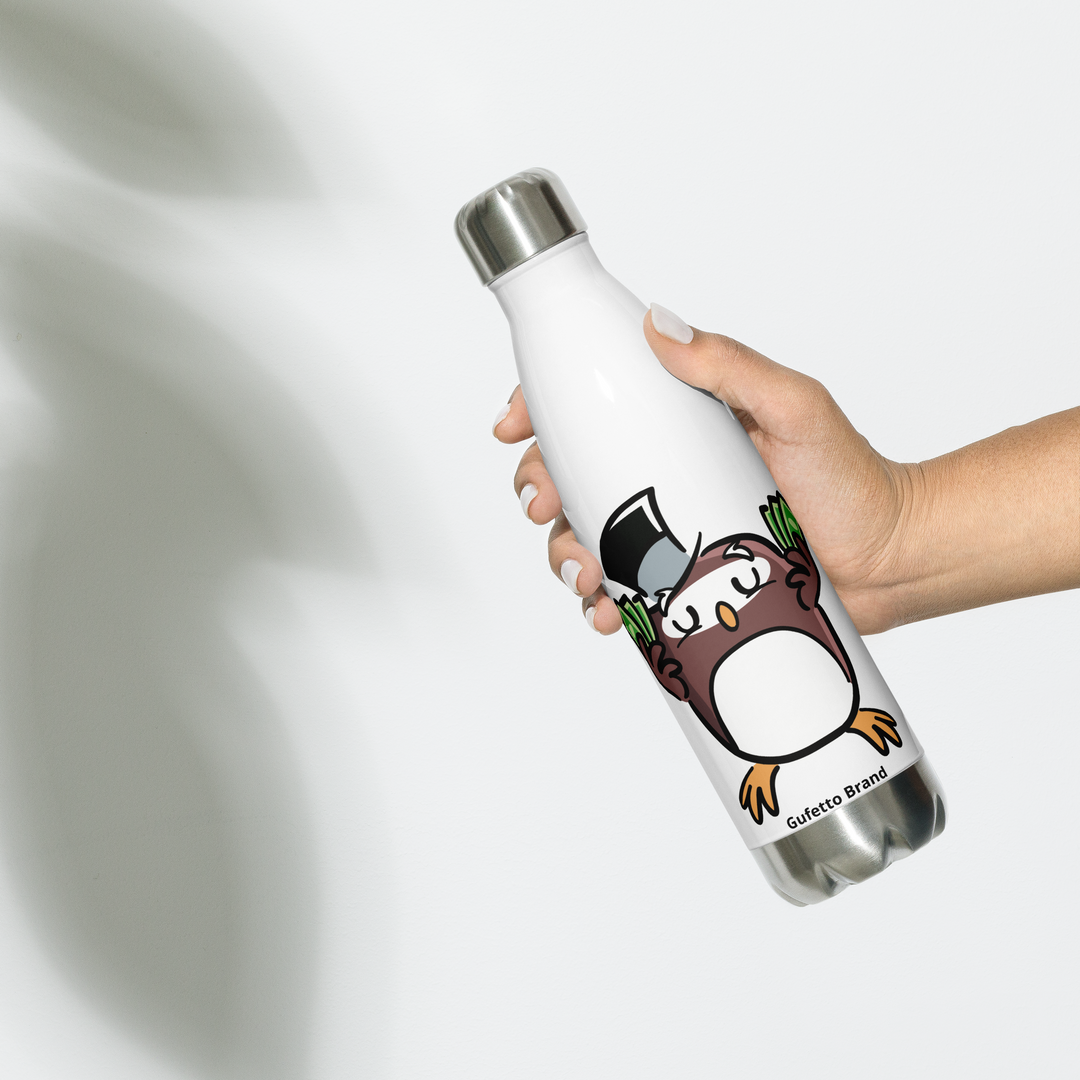 Borraccia in acciaio inossidabile GUFETTO SOLDI - Gufetto Brand