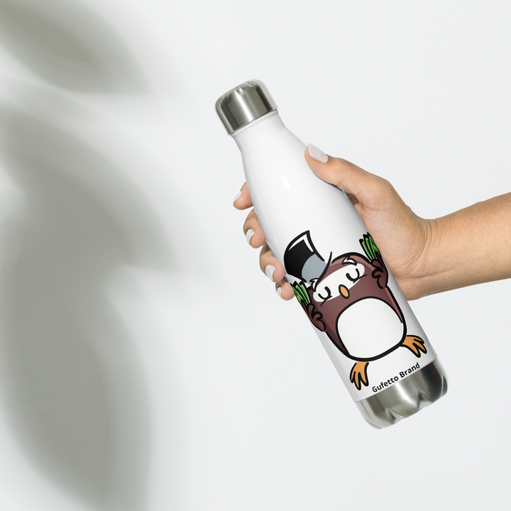 Borraccia in acciaio inossidabile GUFETTO SOLDI - Gufetto Brand