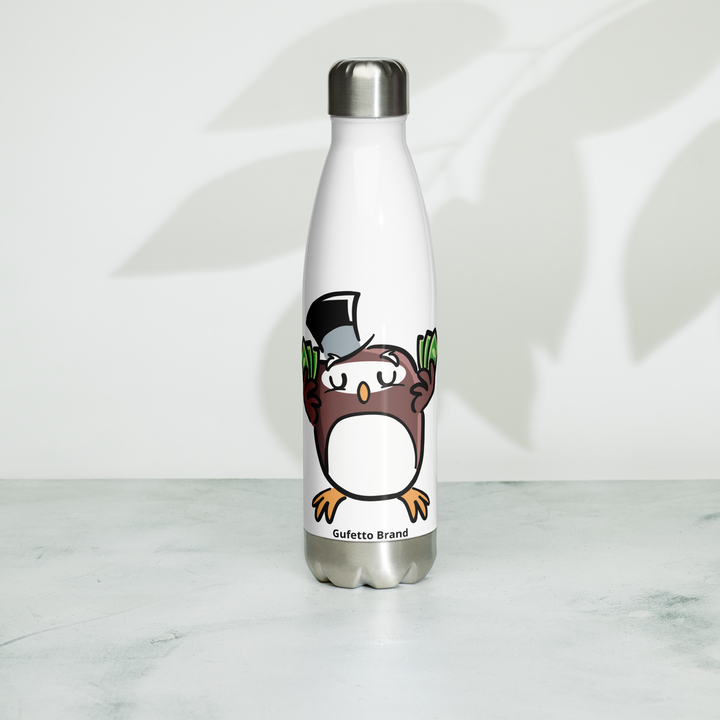 Borraccia in acciaio inossidabile GUFETTO SOLDI - Gufetto Brand