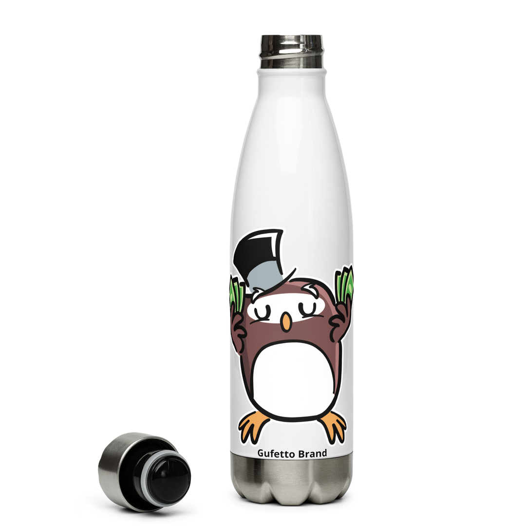 Borraccia in acciaio inossidabile GUFETTO SOLDI - Gufetto Brand