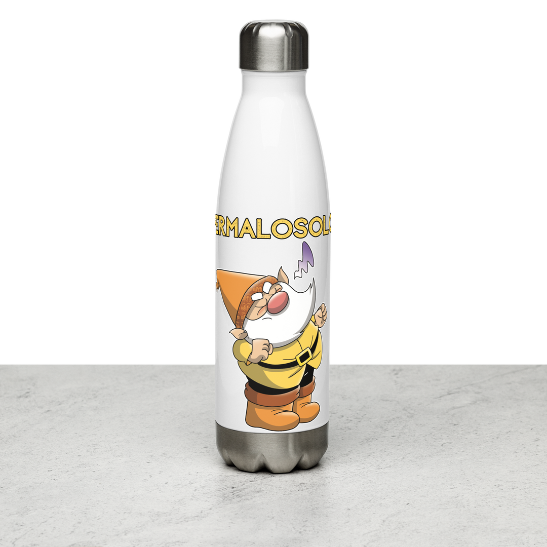 Borraccia in acciaio inossidabile PERMALOSOLO - Gufetto Brand