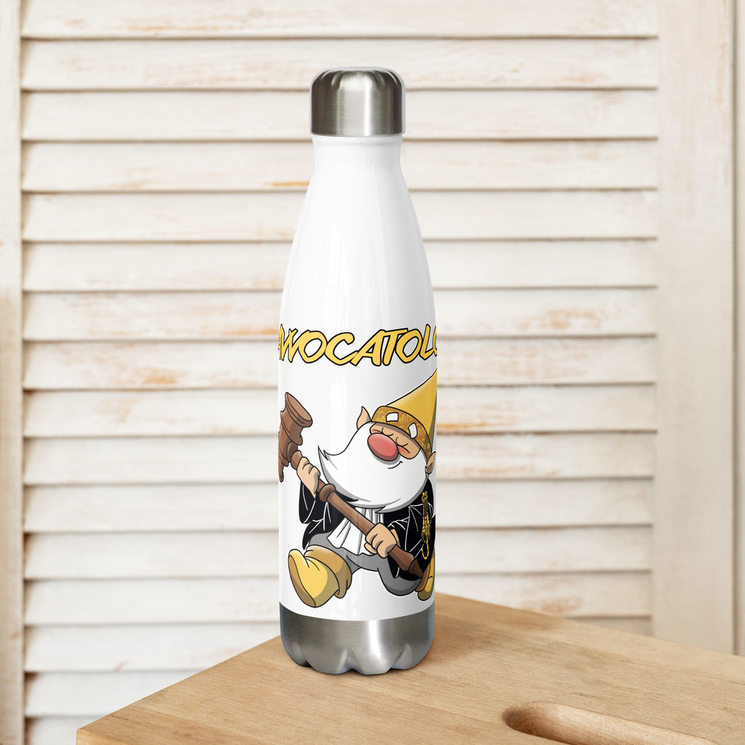 Borraccia in acciaio inossidabile AVVOCATOLO - Gufetto Brand