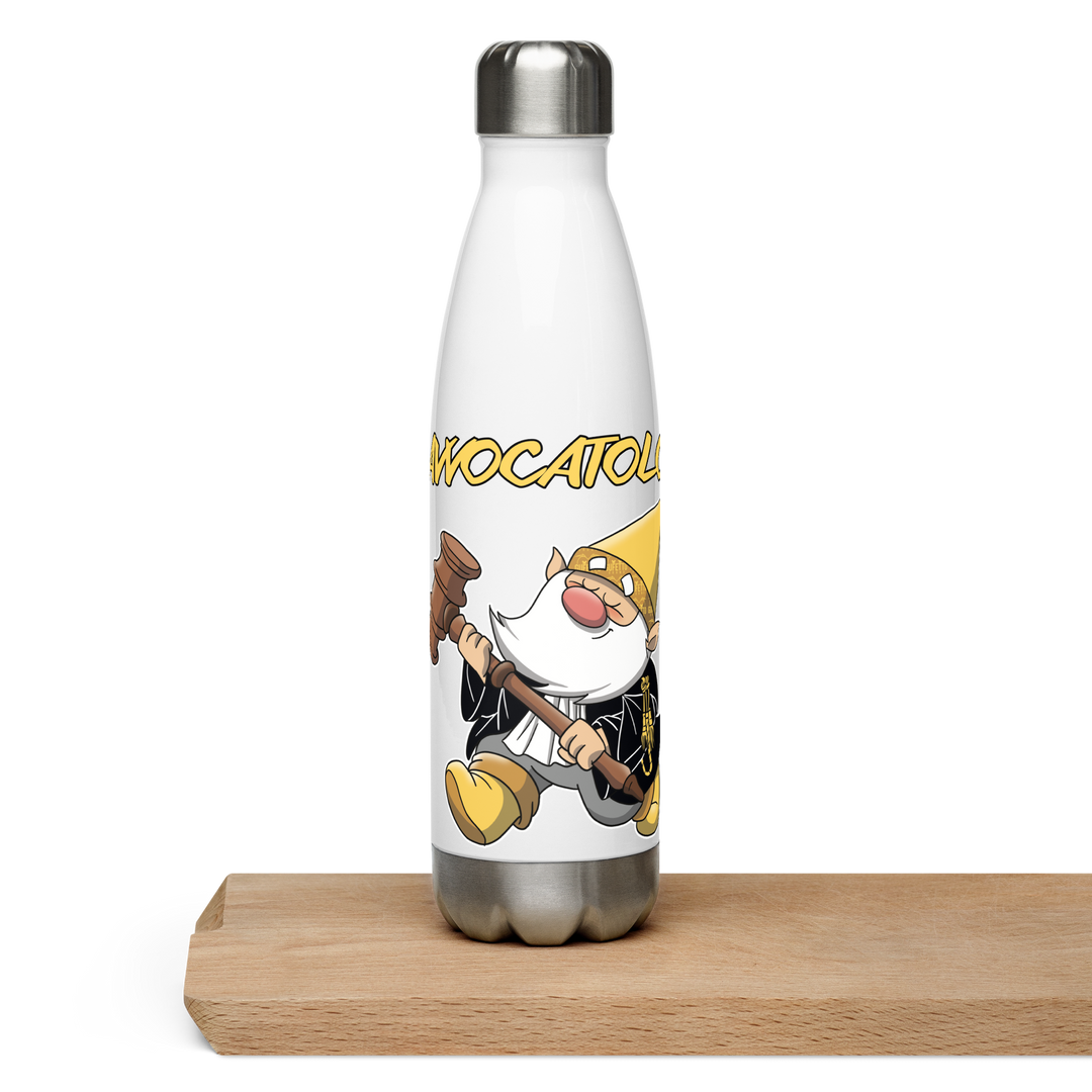 Borraccia in acciaio inossidabile AVVOCATOLO - Gufetto Brand