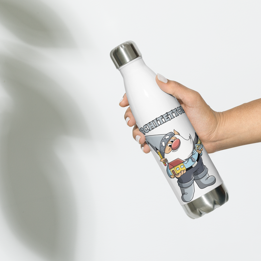 Borraccia in acciaio inossidabile ARCHITETTOLO - Gufetto Brand