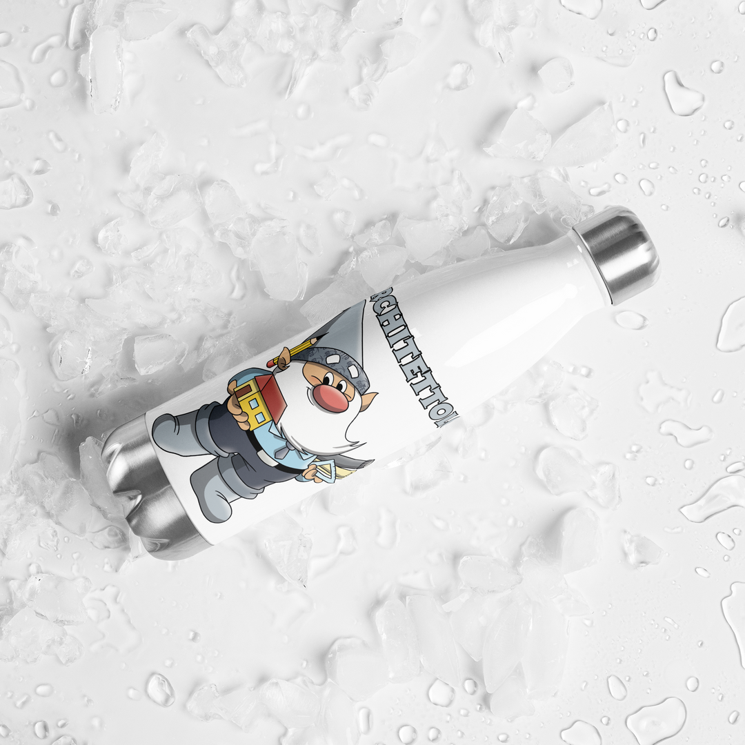 Borraccia in acciaio inossidabile ARCHITETTOLO - Gufetto Brand