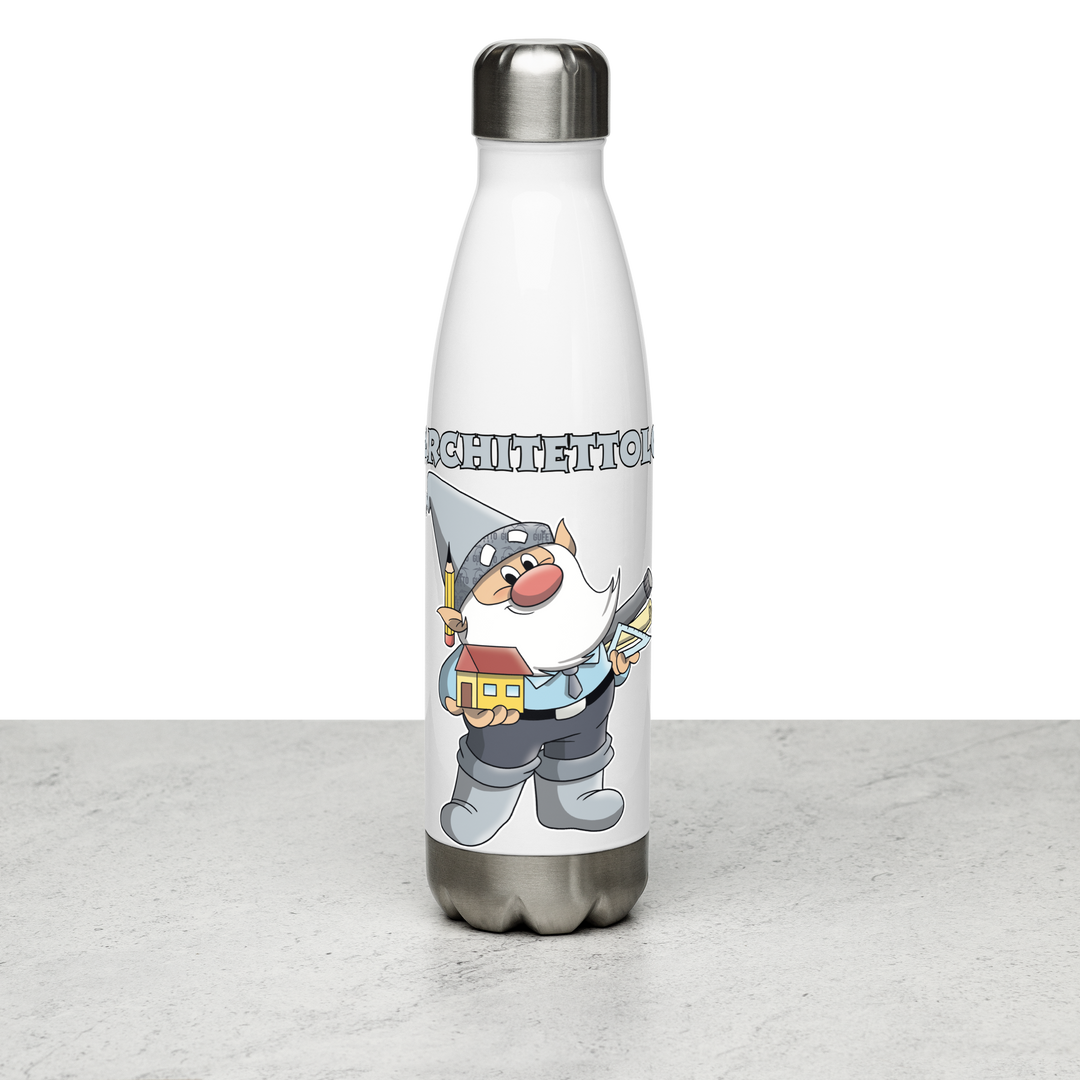 Borraccia in acciaio inossidabile ARCHITETTOLO - Gufetto Brand