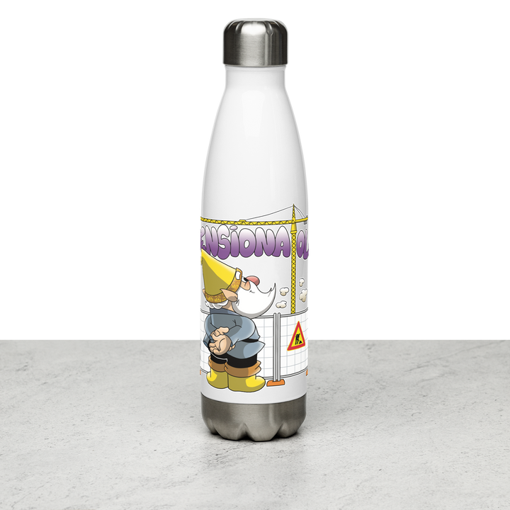 Borraccia in acciaio inossidabile PENSIONATOLO - Gufetto Brand