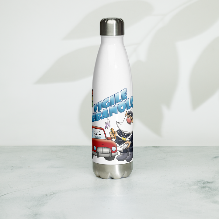 Borraccia in acciaio inossidabile VIGILE URBANOLO - Gufetto Brand