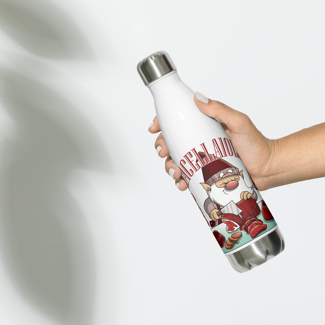 Borraccia in acciaio inossidabile MACELLAIOLO - Gufetto Brand