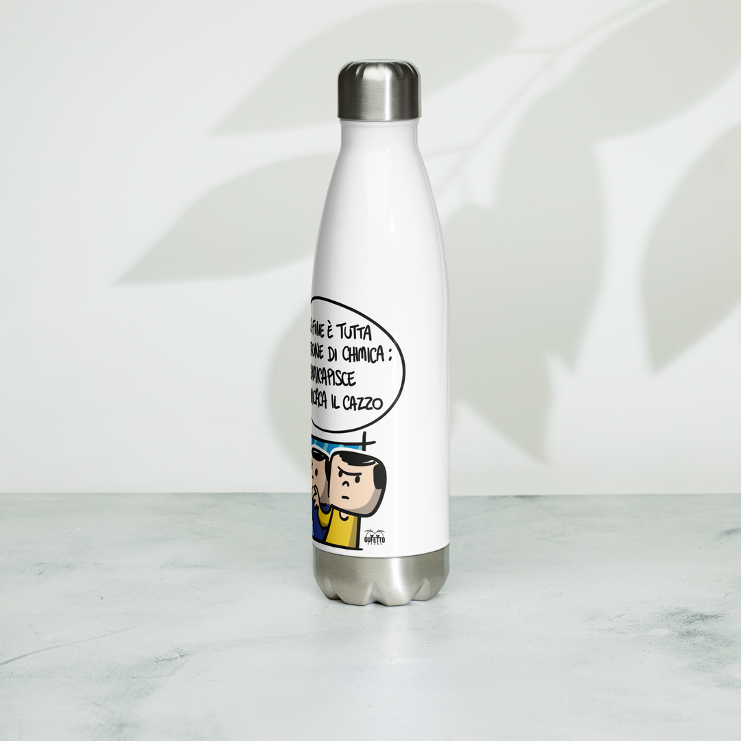 Borraccia in acciaio inossidabile CHIMICA - Gufetto Brand