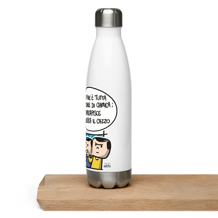 Borraccia in acciaio inossidabile CHIMICA - Gufetto Brand