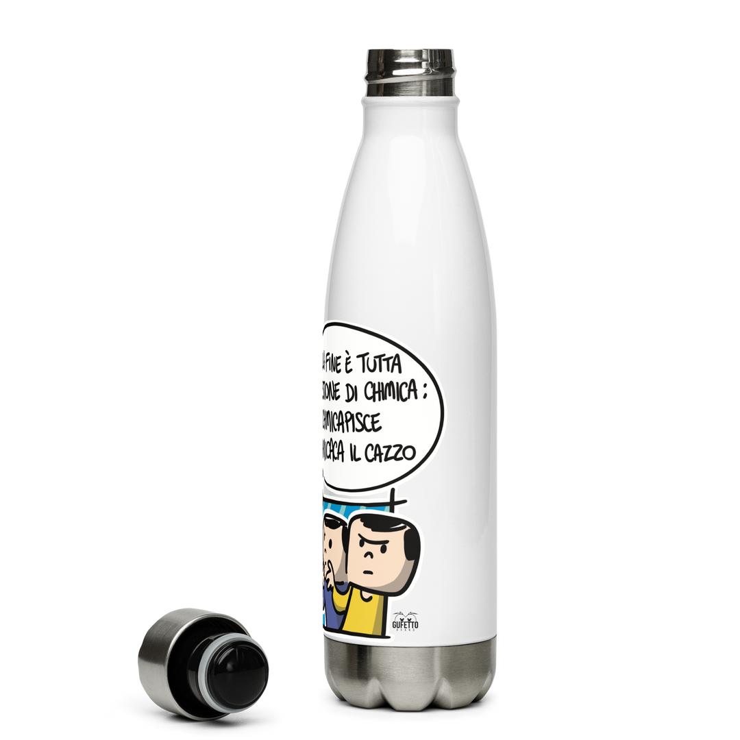 Borraccia in acciaio inossidabile CHIMICA - Gufetto Brand