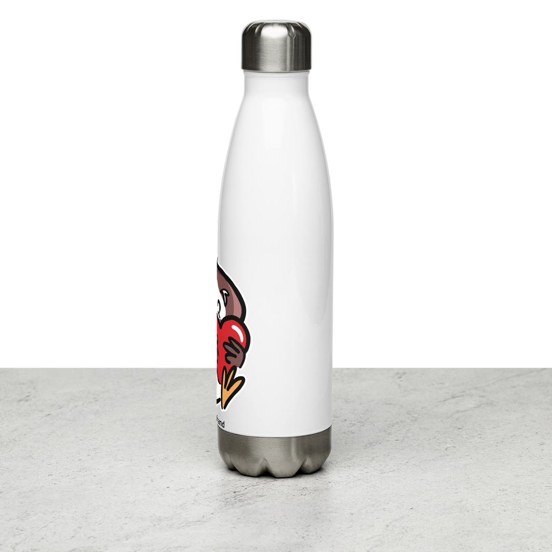 Borraccia in acciaio inossidabile GUFETTO CUORE - Gufetto Brand