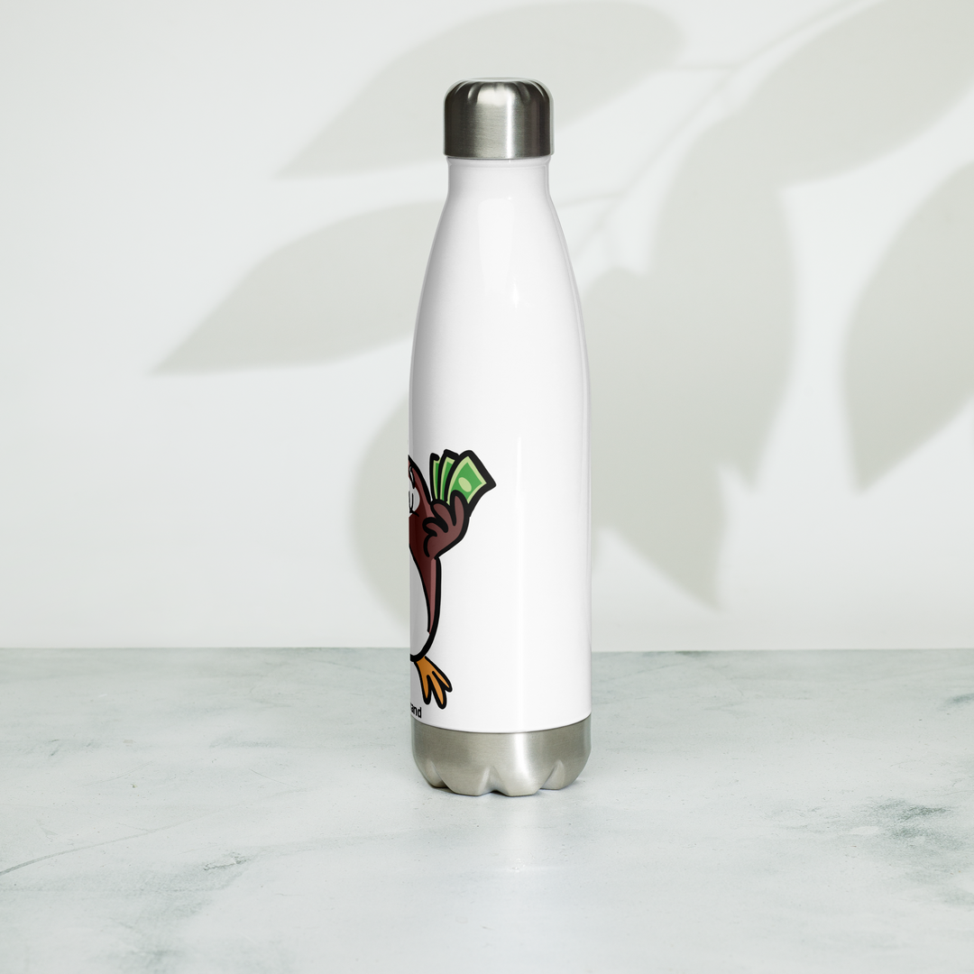 Borraccia in acciaio inossidabile GUFETTO SOLDI - Gufetto Brand