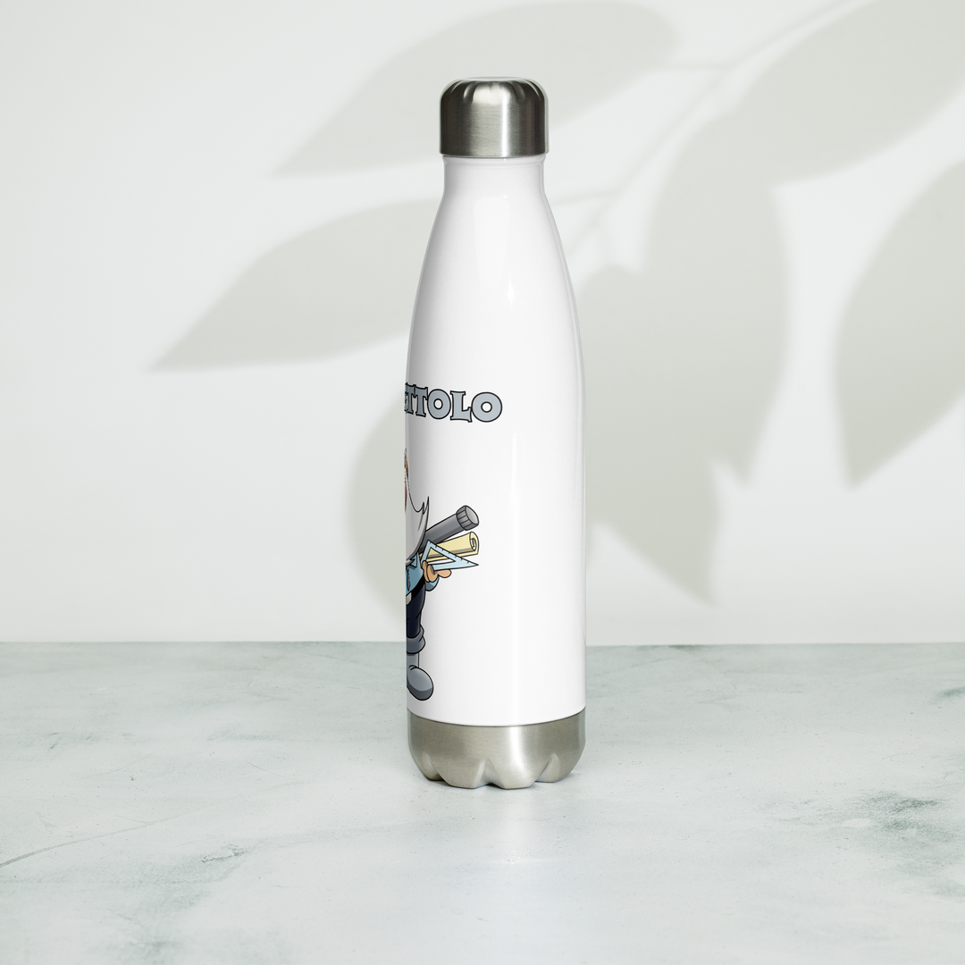 Borraccia in acciaio inossidabile ARCHITETTOLO - Gufetto Brand