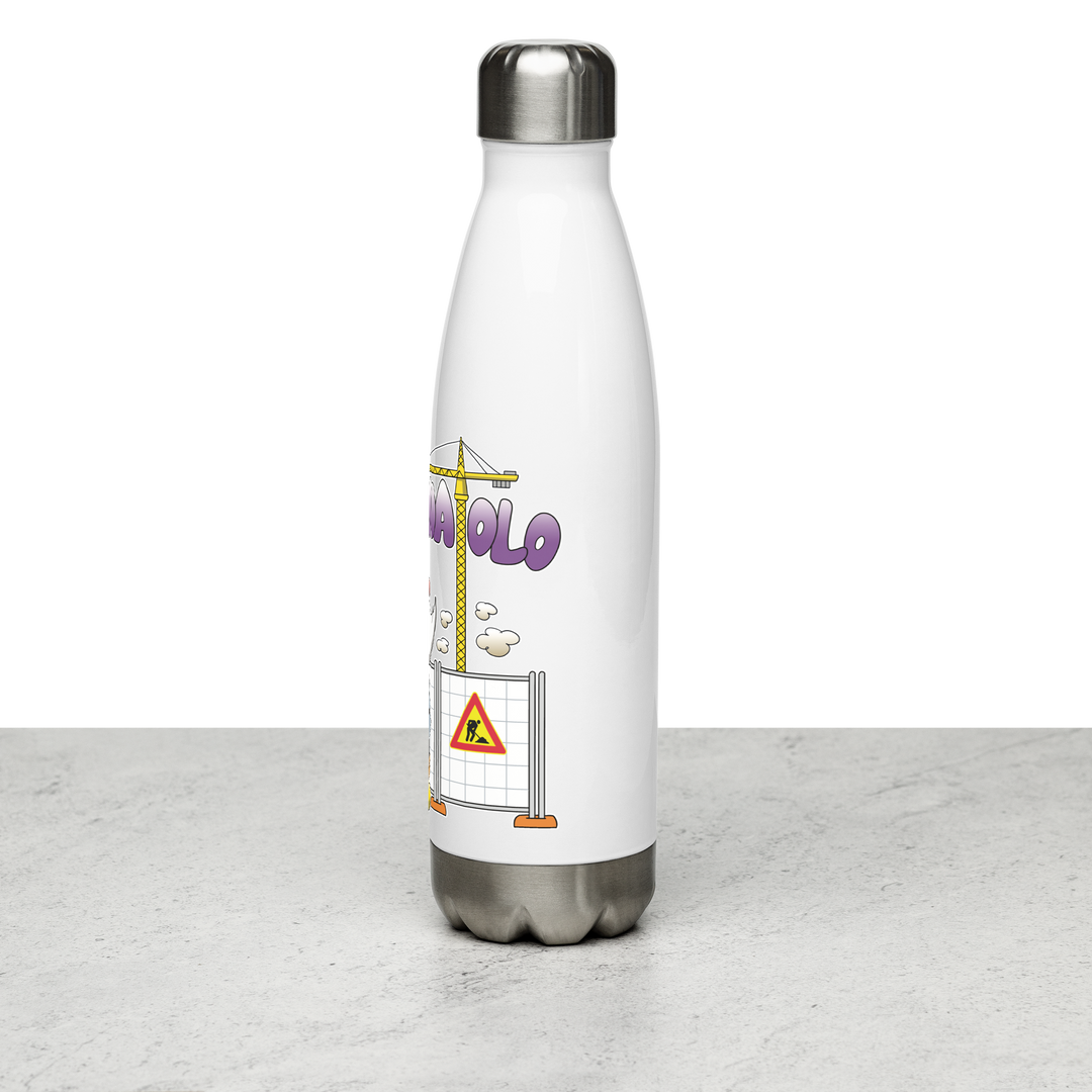 Borraccia in acciaio inossidabile PENSIONATOLO - Gufetto Brand