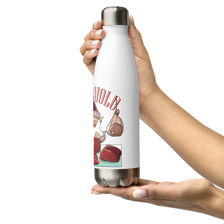 Borraccia in acciaio inossidabile MACELLAIOLO - Gufetto Brand