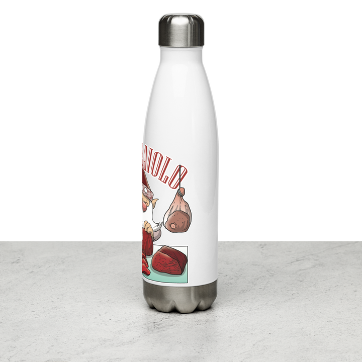 Borraccia in acciaio inossidabile MACELLAIOLO - Gufetto Brand