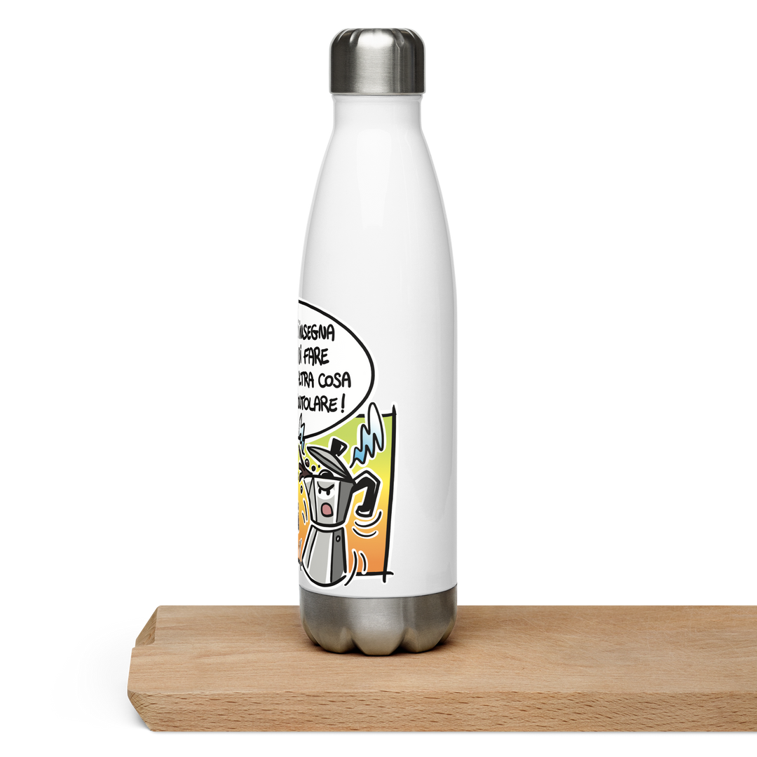 Borraccia in acciaio inossidabile LA MOKA - Gufetto Brand