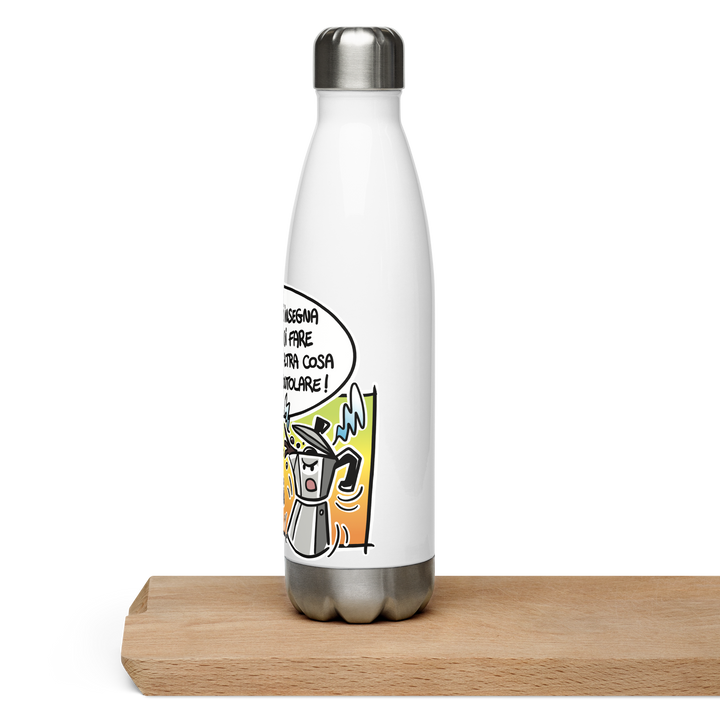 Borraccia in acciaio inossidabile LA MOKA - Gufetto Brand