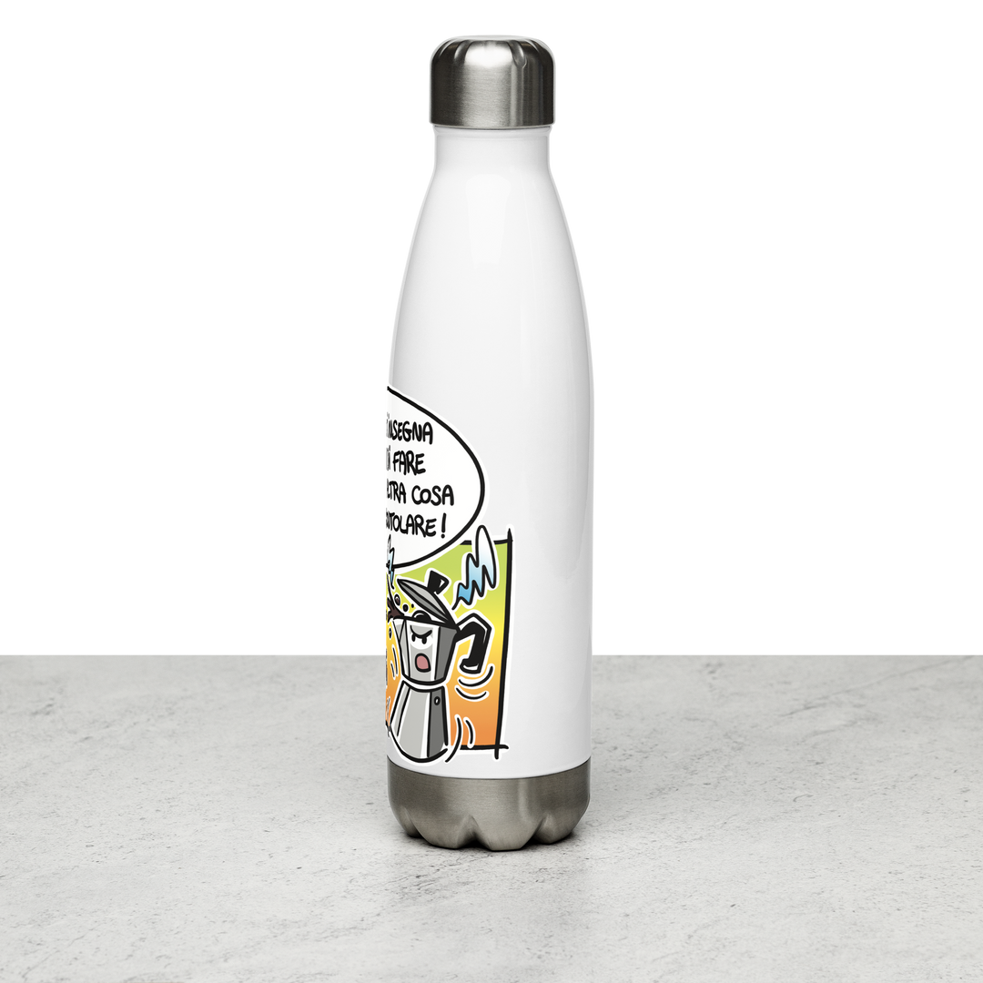 Borraccia in acciaio inossidabile LA MOKA - Gufetto Brand