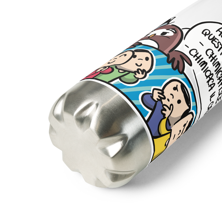 Borraccia in acciaio inossidabile CHIMICA - Gufetto Brand