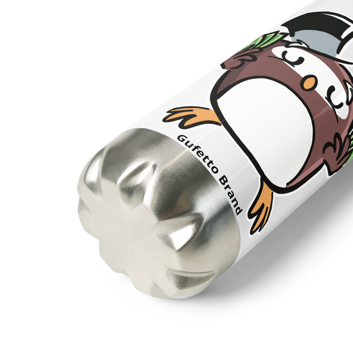 Borraccia in acciaio inossidabile GUFETTO SOLDI - Gufetto Brand