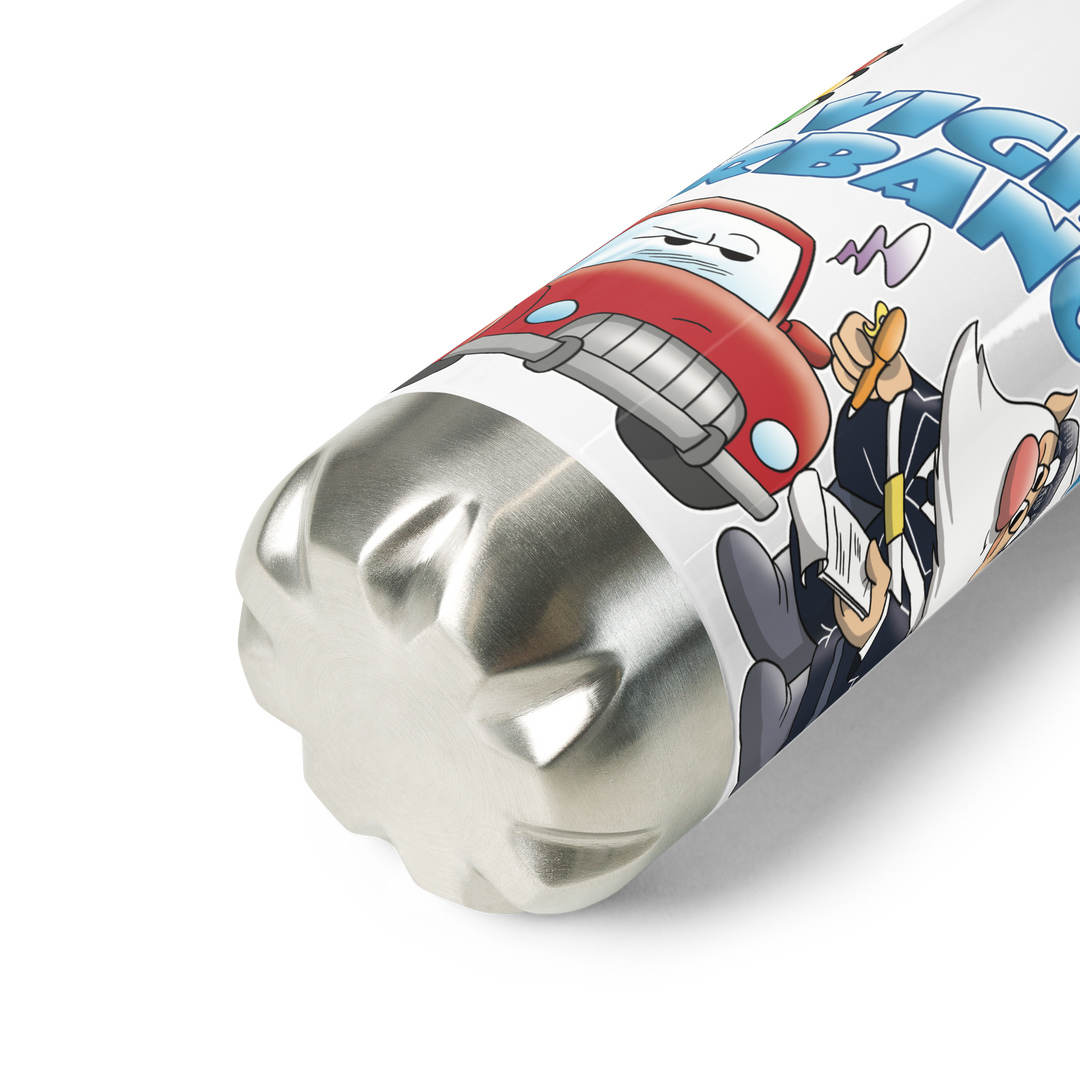 Borraccia in acciaio inossidabile VIGILE URBANOLO - Gufetto Brand