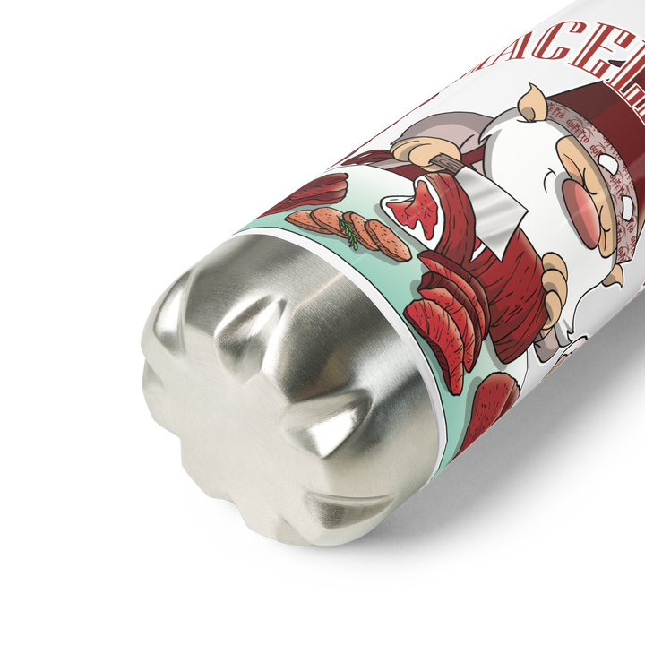 Borraccia in acciaio inossidabile MACELLAIOLO - Gufetto Brand