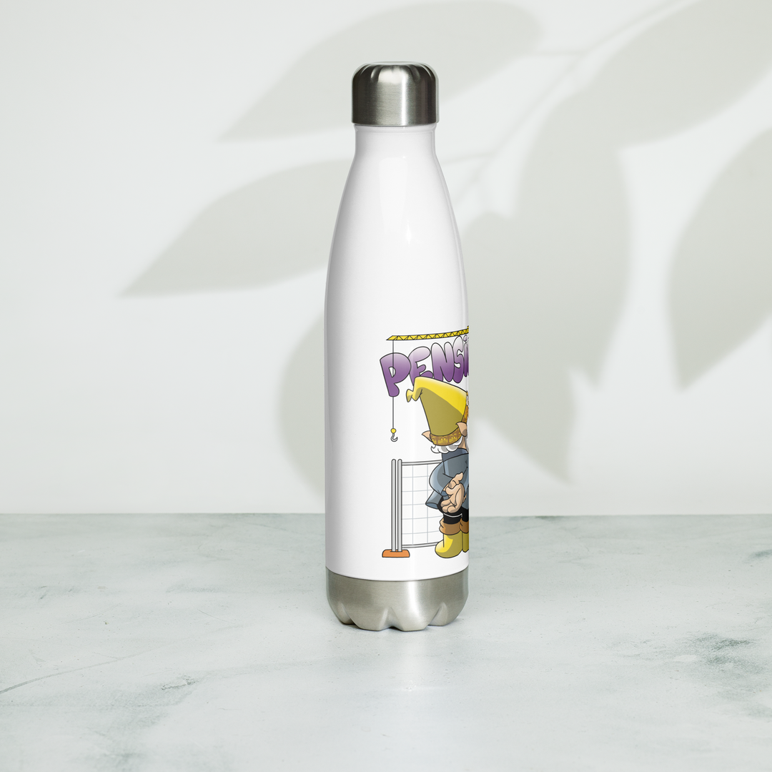 Borraccia in acciaio inossidabile PENSIONATOLO - Gufetto Brand