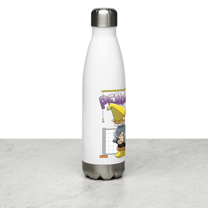 Borraccia in acciaio inossidabile PENSIONATOLO - Gufetto Brand