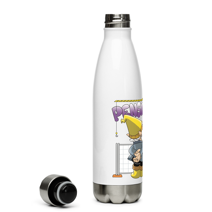 Borraccia in acciaio inossidabile PENSIONATOLO - Gufetto Brand