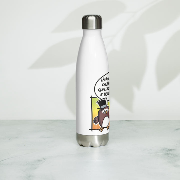 Borraccia in acciaio inossidabile LA MOKA - Gufetto Brand