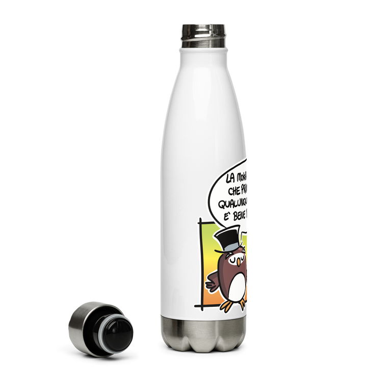 Borraccia in acciaio inossidabile LA MOKA - Gufetto Brand