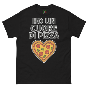 T-shirt classica Uomo Cuore di Pizza