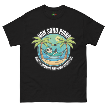 T-shirt classica Uomo Risparmio Energetico