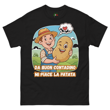 T-shirt classica Uomo Contadino