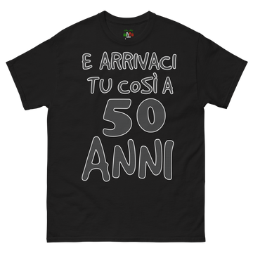 T-shirt classica Uomo 50 anni
