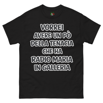 T-shirt classica Uomo Tenacia