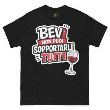T-shirt classica Uomo Bevi...