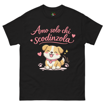 T-shirt classica Uomo Scodinzola